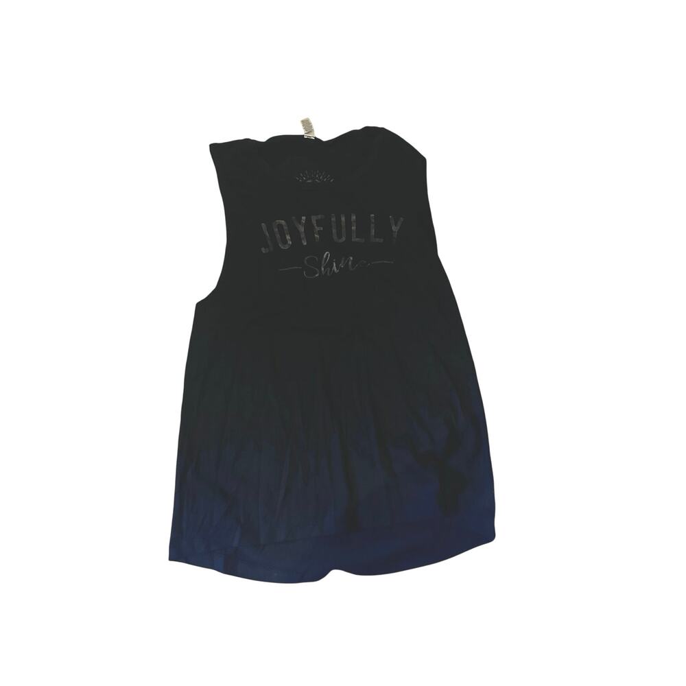 Bella Canva Joyfuly Shine Classic Black Tank Top - Wardrobe Staple - Women's